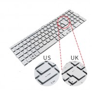 Tastatura Laptop Acer AS5943G argintie layout UK