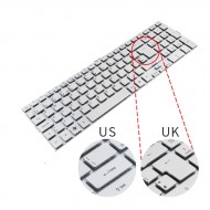 Tastatura Laptop Acer Aspire 8950G argintie layout UK
