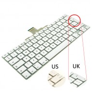 Tastatura Laptop Apple MacBook A1185 alba layout UK