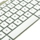 Tastatura Laptop Apple MacBook AEEW1STU017 alba layout UK