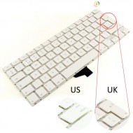 Tastatura Laptop Apple MacBook Air A1342 alba layout UK
