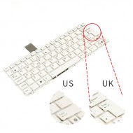 Tastatura Laptop Asus Eee Pc 1011HAG alba layout UK