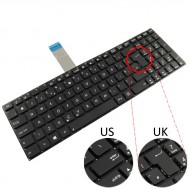 Tastatura Laptop Asus K55V layout UK varianta 3