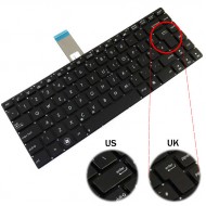 Tastatura Laptop Asus N46VJ layout UK