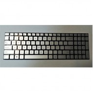 Tastatura Laptop ASUS N501V argintie iluminata