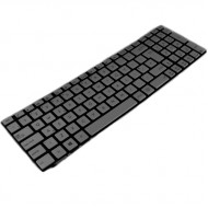 Tastatura Laptop Asus N551ZU iluminata argintie layout UK