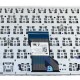 Tastatura Laptop ASUS UX52VS argintie iluminata layout UK