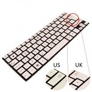 Tastatura Laptop Asus Zenbook 0KNB0-3100US argintie layout UK