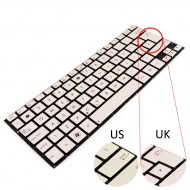 Tastatura Laptop Asus Zenbook MP-11B13US6698 argintie layout UK