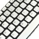 Tastatura Laptop Dell 0T8TVR argintie iluminata layout UK