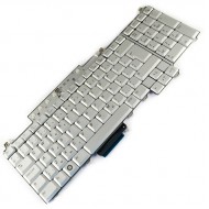 Tastatura Laptop Dell PP36X argintie iluminata