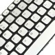 Tastatura Laptop Dell WXYWV argintie iluminata layout UK