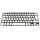 Tastatura Laptop Dell XF4YC argintie iluminata layout UK