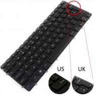 Tastatura Laptop Dell XPS 13-3708 iluminata layout UK