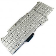Tastatura Laptop Dell Xps 1730 argintie iluminata