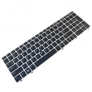 Tastatura Laptop Hp 550112D00-035-G Cu Rama Argintie