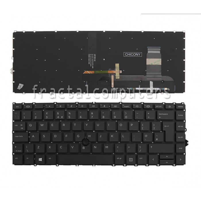 Tastatura Laptop HP EliteBook 840 G8 Iluminata Layout UK
