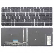 Tastatura Laptop HP Folio 1000 Cu Rama Argintie Iluminata