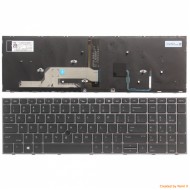 Tastatura Laptop HP HPM17H63USJ9201 Iluminata Cu Rama Argintie