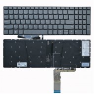 Tastatura Laptop IBM Lenovo Ideapad 320-15IKBN gri iluminata