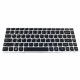 Tastatura Laptop IBM Lenovo S41-35 cu rama argintie iluminata