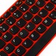 Tastatura Laptop Lenovo 25206689 Cu Rama Rosie