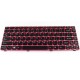 Tastatura Laptop Lenovo V-116920TS1-US Cu Rama Roz