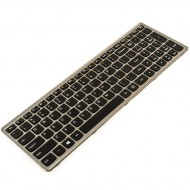 Tastatura Laptop Lenovo V-136520fs1-ui Cu Rama Gri