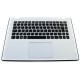 Tastatura Laptop Lenovo YOGA 3 14 Iluminata Cu Palmrest Si Touchpad Alb