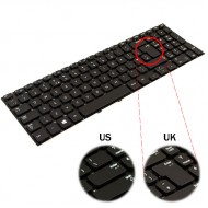 Tastatura Laptop Samsung 350E5C 15.6 inch layout UK