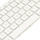 Tastatura Laptop Samsung 370R5V alba layout UK