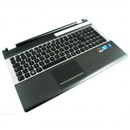 Tastatura Laptop Samsung BA75-02675A cu palmrest si touchpad