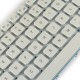 Tastatura Laptop Samsung NP300E5C alba