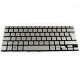 Tastatura Laptop Samsung NP740U3E argintie iluminata layout UK