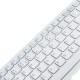 Tastatura Laptop 148793231 alba cu rama