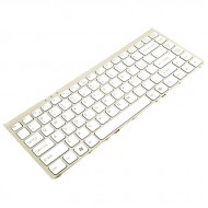 Tastatura Laptop 81-31105002-04 alba cu rama