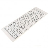 Tastatura Laptop A1765621A alba cu rama