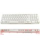 Tastatura Laptop Sony 149025811US alba iluminata cu rama