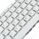 Tastatura Laptop Sony SVF15212CXB alba iluminata