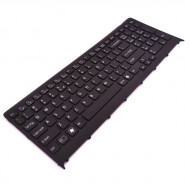 Tastatura Laptop Sony Vaio 148952741 iluminata cu rama