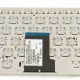 Tastatura Laptop Sony Vaio PCG-61713L alba layout UK