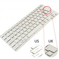 Tastatura Laptop Sony Vaio PCG-61713M alba layout UK