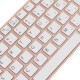 Tastatura Laptop SONY VAIO SVE11 alba cu rama roz