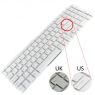 Tastatura Laptop Sony Vaio SVF15N1H4RW alba