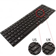 Tastatura Laptop Sony Vaio SVS15115FGB layout UK