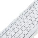 Tastatura Laptop Sony Vaio VPC-EB15 alba cu rama