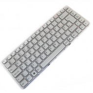 Tastatura Laptop Sony VGN-NW25E/B alba cu rama