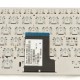 Tastatura Laptop Sony VPC-CA15FA/D alba layout UK