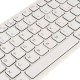 Tastatura Laptop Sony VPC-EA1S1R/W alba cu rama