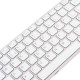 Tastatura Laptop Sony VPC-S110FL alba cu rama roz